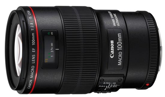 Canon EF 100mm f/2,8 L IS USM Macro p Objektivguiden ()