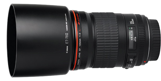 Canon EF 135mm f/2 L USM  p Objektivguiden ()