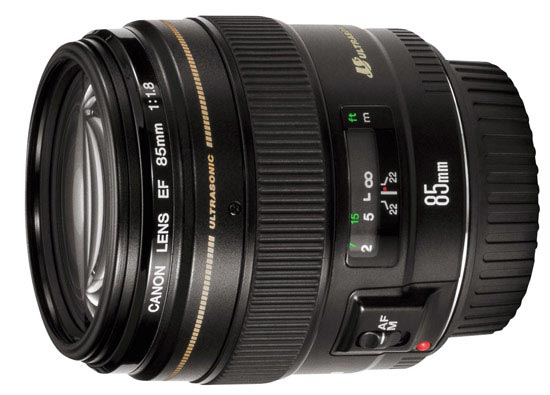 Canon EF 85mm f/1,8 USM  p Objektivguiden ()