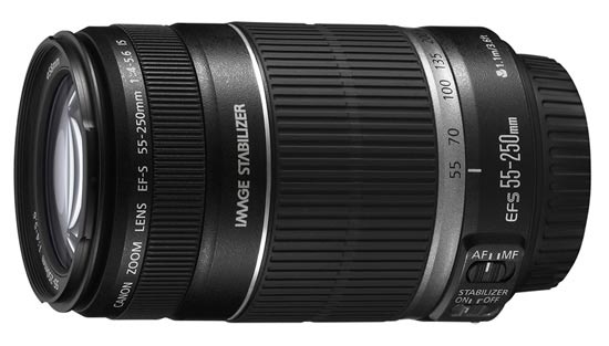 Canon EF-S 55-250mm f/4-5,6 IS p Objektivguiden ()