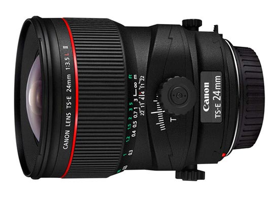 Canon EF TS-E 24mm f/3,5 L II  p Objektivguiden ()