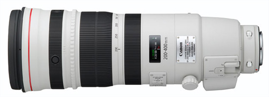 Canon EF 200-400mm f/4 IS L p Objektivguiden ()