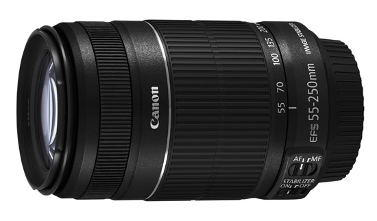 Canon EF-S 55-250mm f/4-5,6 IS II p Objektivguiden ()