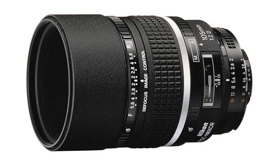 Nikon AF 105mm f/2 D DC  p Objektivguiden ()