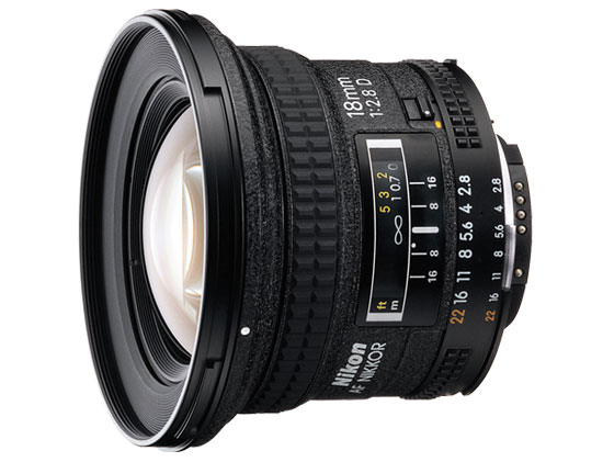 Nikon AF 18mm f/2,8 D p Objektivguiden ()