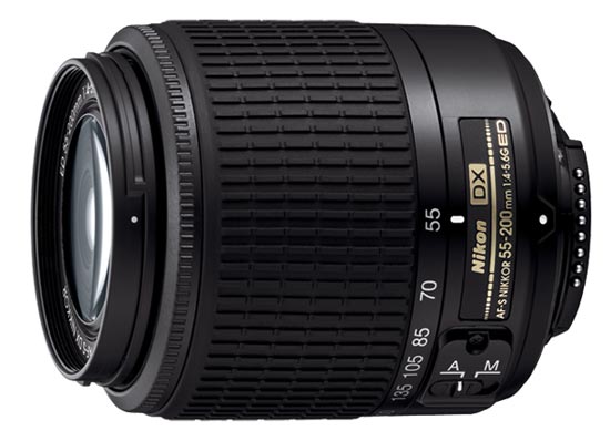 Nikon AF-S DX 55-200mm f/4-5,6 G ED p Objektivguiden ()