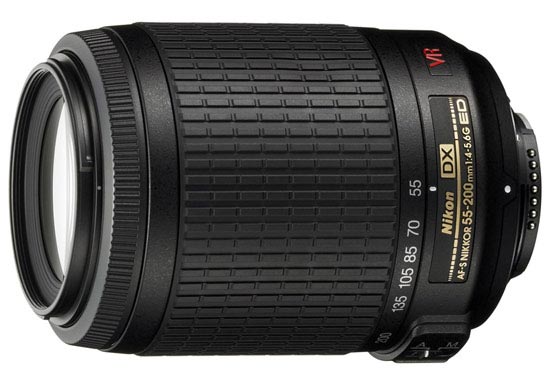 Nikon AF-S DX 55-200mm f/4-5,6 G ED VR  p Objektivguiden ()