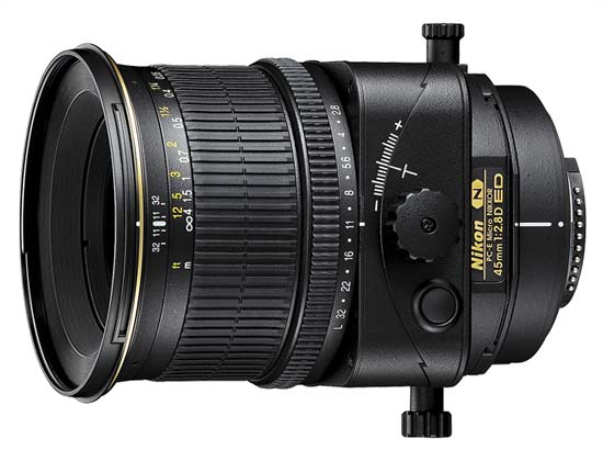 Nikon PC-E 45mm f/2,8 D Micro ED  p Objektivguiden ()