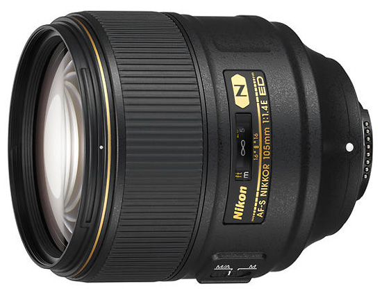 Nikon AF-S 105mm f/1,4 E ED p Objektivguiden ()