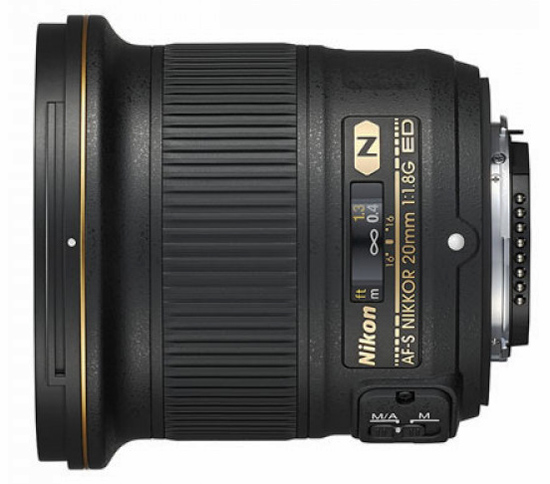 Nikon AF-S 20mm f/1,8 G ED p Objektivguiden ()