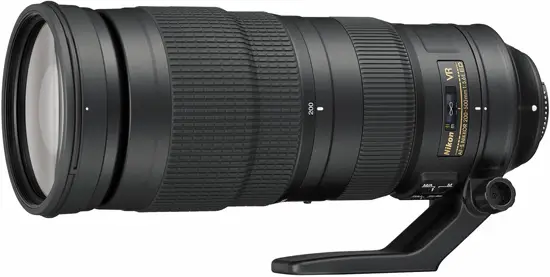 Nikon AF-S 200-500mm f/5,6 E ED VR p Objektivguiden ()