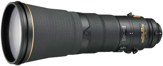 Nikon AF-S 600mm f/4 E FL ED VR p Objektivguiden ()
