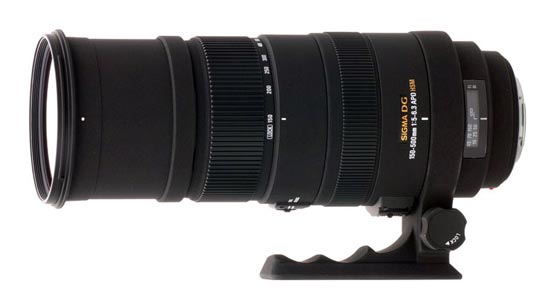 Sigma 150-500mm f/5-6,3 DG APO HSM OS p Objektivguiden ()