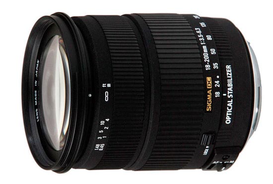 Sigma 18-200mm f/3,5-6,3 DC OS 