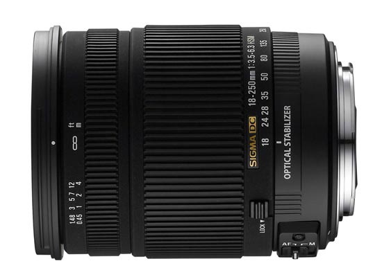 Sigma 18-250mm f/3,5-6,3 DC OS HSM p Objektivguiden ()