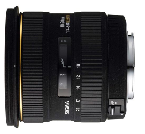 Sigma EX 10-20mm f/4-5,6 DC HSM p Objektivguiden ()