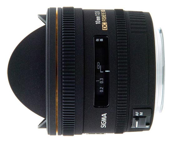 Sigma EX 10mm f/2,8 DC HSM Fisheye p Objektivguiden ()