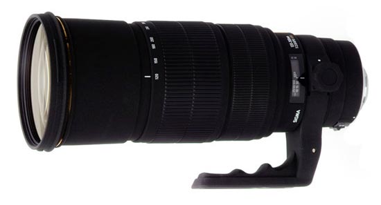 Sigma EX 120-300mm f/2,8 APO DG HSM   p Objektivguiden ()