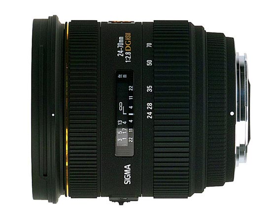 Sigma EX 24-70mm f/2,8 DG HSM p Objektivguiden ()