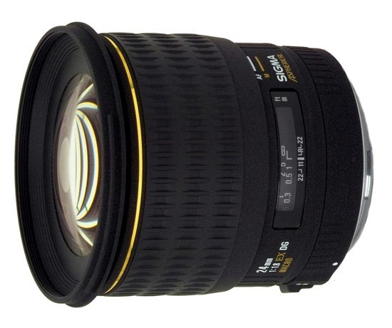 Sigma EX 24mm f/1,8 DG ASP Macro  p Objektivguiden ()