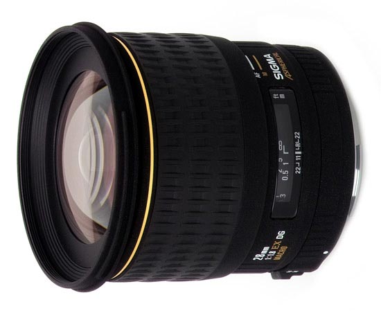 Sigma EX 28mm f/1,8 DG ASP Macro p Objektivguiden ()