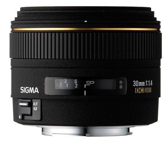 Sigma EX 30mm f/1,4 DC HSM p Objektivguiden ()