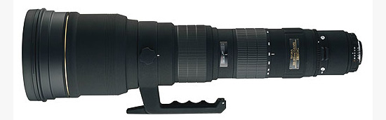 Sigma EX 300-800mm f/5,6 DG APO HSM  