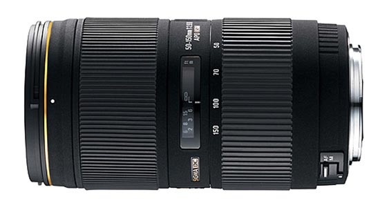 Sigma EX 50-150mm f/2,8 II DC APO HSM p Objektivguiden ()