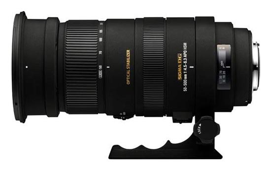 Sigma EX 50-500mm f/4-6,3 DG APO OS HSM p Objektivguiden ()