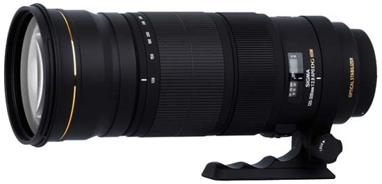 Sigma EX 120-300mm f/2,8 DG OS APO HSM p Objektivguiden ()