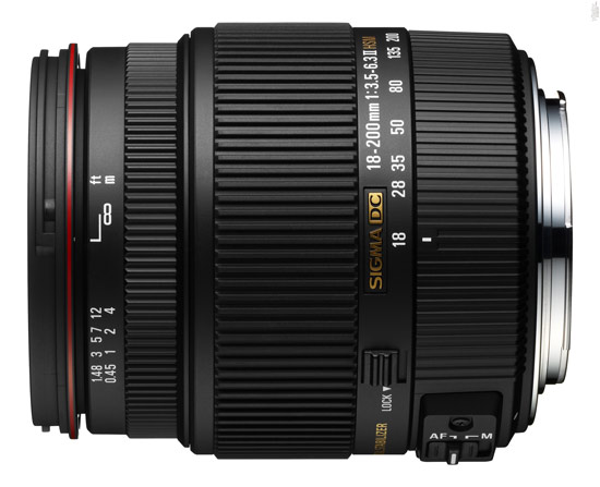 Sigma 18-200mm f/3,5-6,3 II DC OS HSM p Objektivguiden ()