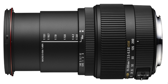 Sigma 18-200mm f/3,5-6,3 II DC OS HSM p Objektivguiden ()