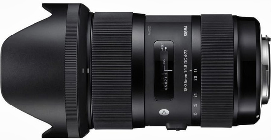Sigma 18-35mm f/1,8 DC HSM Art på Objektivguiden ()