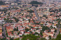 Picture taken with Tilt Shift-objektiv