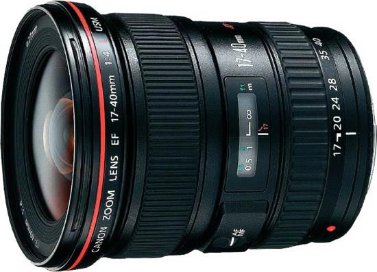 Canon EF 17-40mm f/4 L USM  p Objektivguiden ()