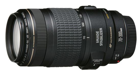 Canon EF 70-300mm f/4-5,6 IS USM  p Objektivguiden ()