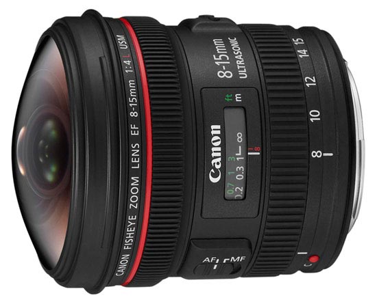 Canon EF 8-15mm f/4 L USM Fisheye  p Objektivguiden ()