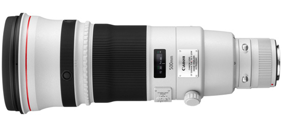 Canon EF 500mm f/4 L IS II USM p Objektivguiden ()