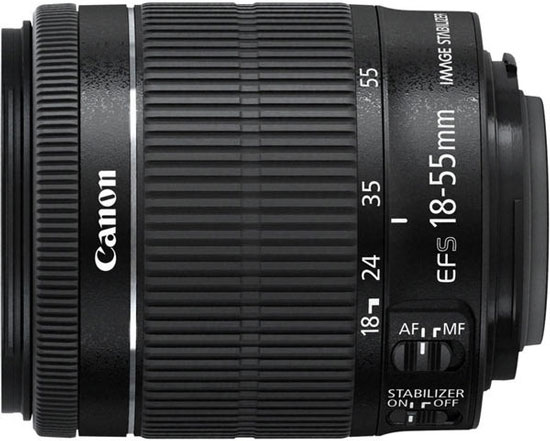 Canon EF-S 18-55mm f/3,5-5,6 IS STM på Objektivguiden ()