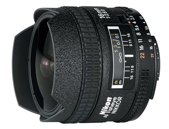 Nikon AF 16mm f/2,8 D Fisheye  p Objektivguiden ()