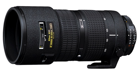 Nikon AF 80-200mm f/2,8 D IF ED p Objektivguiden ()