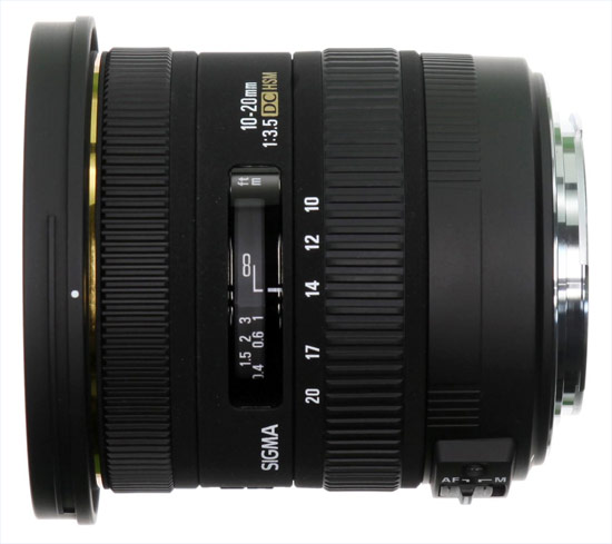 Sigma EX 10-20mm f/3,5 DC HSM