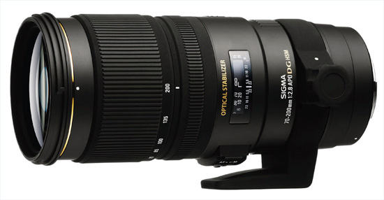 Sigma EX 70-200mm f/2,8 APO HSM DG OS p Objektivguiden ()