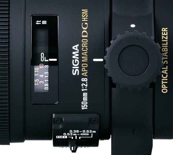 Sigma EX 150mm f/2,8 DG OS HSM APO Macro p Objektivguiden ()